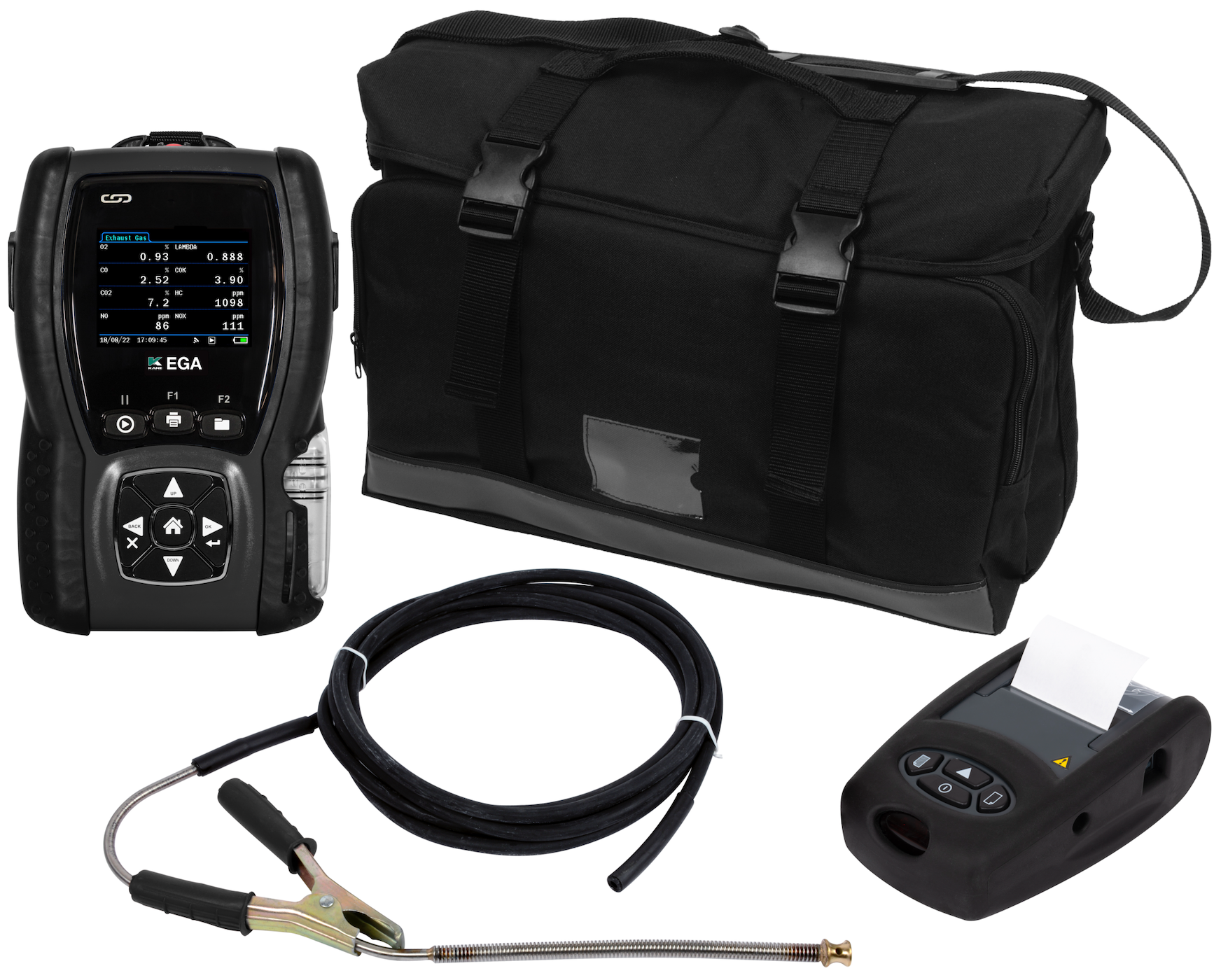 Auto Anylyzer Automotive Exhaust Gas Analyzer - ANSED/KANE-EGA5/PR – ANSED Diagnostic ...