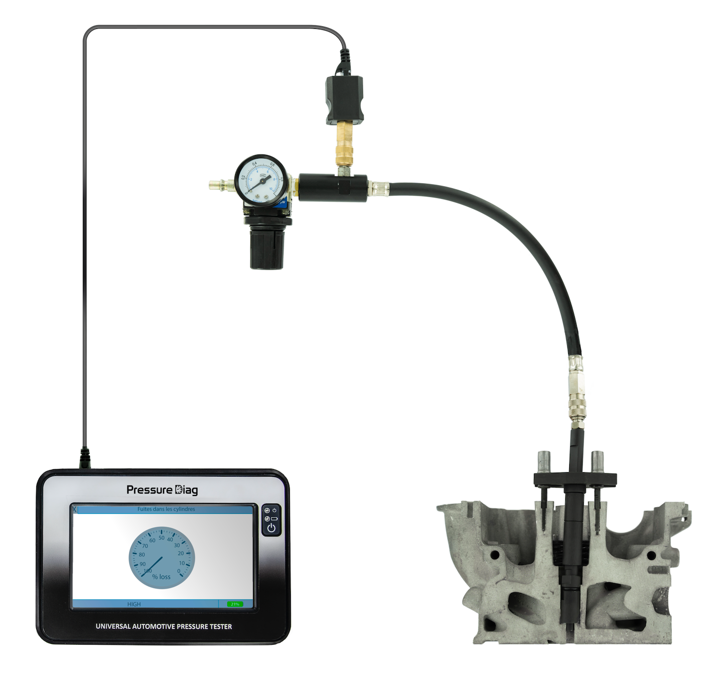 HU35027 Cylinder Leakage Tester sold at ANSED Diagnostic Solutions 